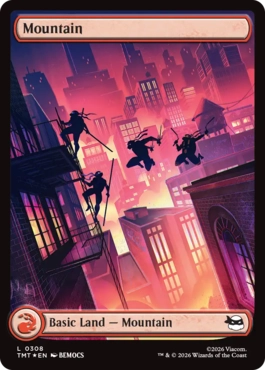 【ENG】【Foil】■ボーダーレスサージ■《山/Mountain》(308)[TMT]