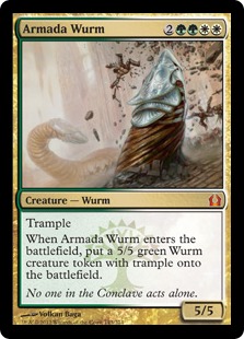 【ENG】《大軍のワーム/Armada Wurm》[RTR]
