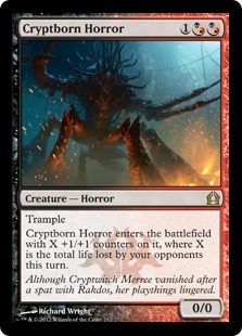 【ENG】《墓所生まれの恐怖/Cryptborn Horror》[RTR]