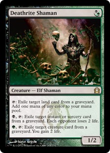 【ENG】《死儀礼のシャーマン/Deathrite Shaman》[RTR]
