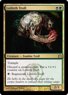 【ENG】《ロッテスのトロール/Lotleth Troll》[RTR]