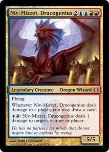 【ENG】《竜英傑、ニヴ＝ミゼット/Niv-Mizzet, Dracogenius》[RTR]