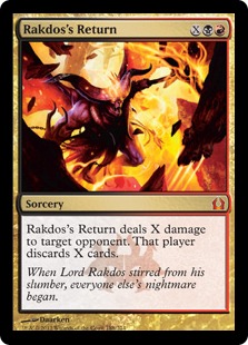 【ENG】《ラクドスの復活/Rakdos's Return》[RTR]