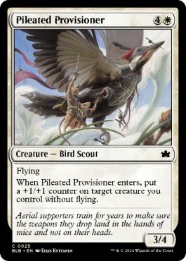 【ENG】【Foil】《鶏冠の供給者/Pileated Provisioner》[BLB]