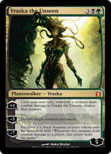 【ENG】《見えざる者、ヴラスカ/Vraska the Unseen》[RTR]