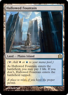 【ENG】《神聖なる泉/Hallowed Fountain》[RTR]