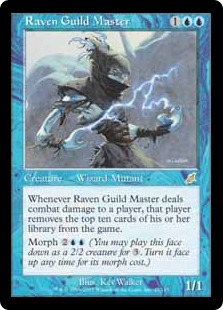【ENG】《レイヴンギルドの師匠/Raven Guild Master》[SCG]