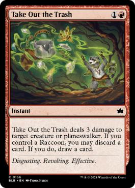 【ENG】【Foil】《ポイ捨て/Take Out the Trash》[BLB]