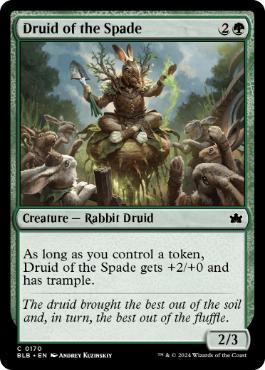 【ENG】【Foil】《鋤のドルイド/Druid of the Spade》[BLB]