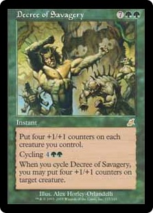 【ENG】《凶暴の命令/Decree of Savagery》[SCG]