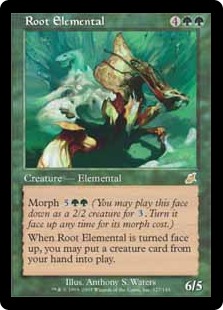 【ENG】《根の精霊/Root Elemental》[SCG]