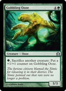 【ENG】《貪り食う軟泥/Gobbling Ooze》[RTR]