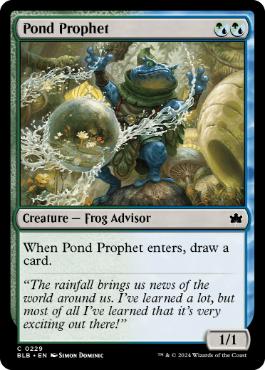 【ENG】《池の預言者/Pond Prophet》[BLB]
