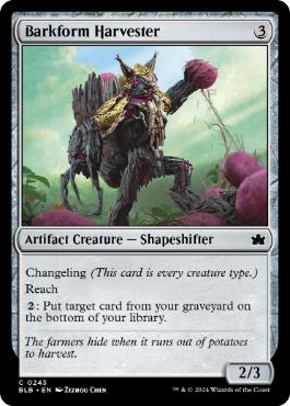 【ENG】【Foil】《樹皮形態の収穫者/Barkform Harvester》[BLB]