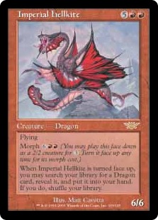 【ENG】《皇帝ヘルカイト/Imperial Hellkite》[LGN]