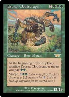 【ENG】《クローサの雲掻き獣/Krosan Cloudscraper》[LGN]