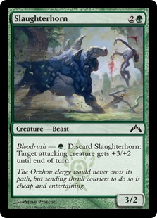 【ENG】【Foil】《殺戮角/Slaughterhorn》[GTC]