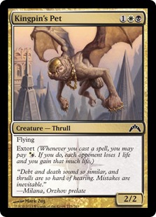 【ENG】【Foil】《重要人物のペット/Kingpin's Pet》[GTC]