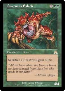 【ENG】《貪欲なるベイロス/Ravenous Baloth》[ONS]
