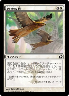【JPN】【Foil】《天空の目/Eyes in the Skies》[RTR]