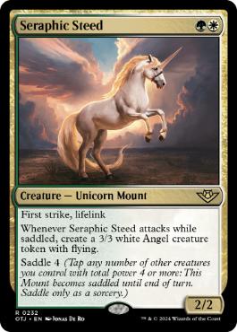 【ENG】《熾天使の馬/Seraphic Steed》[OTJ]