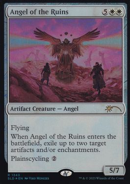 【ENG】【Foil】《遺跡の天使/Angel of the Ruins》(1343)[Secret Lair]