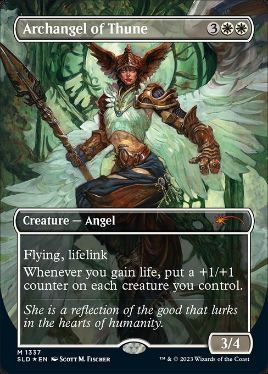 【ENG】【Foil】《テューンの大天使/Archangel of Thune》(1337)[Secret Lair]