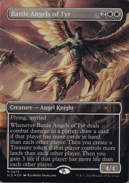 【ENG】【Foil】《ティアの戦天使/Battle Angels of Tyr》(875)[Secret Lair]