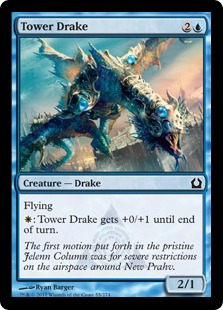 【ENG】【Foil】《塔のドレイク/Tower Drake》[RTR]