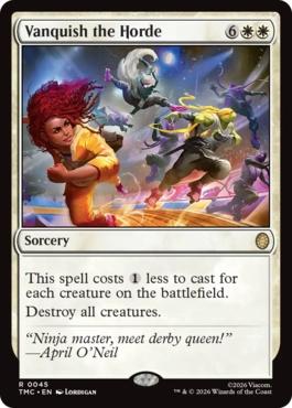 【ENG】【Foil】■サージ■《大群退治/Vanquish the Horde》[TMC]