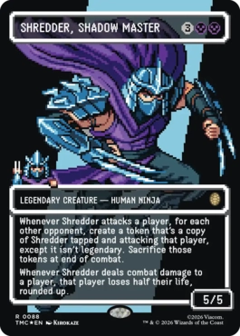 【ENG】【Foil】■ボーダーレスサージ■《影の達人、シュレッダー/Shredder, Shadow Master》[TMC]