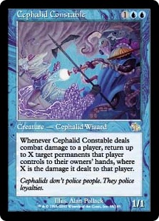 【ENG】《セファリッドの警官/Cephalid Constable》[JUD]