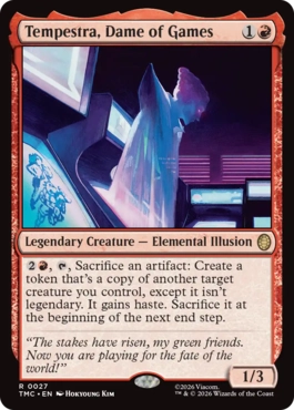 【ENG】 《ゲームから抜け出した悪夢、テンペストラ/Tempestra, Dame of Games》[TMC]