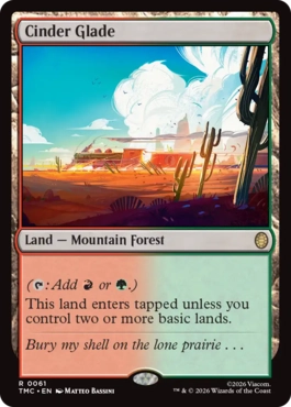 【ENG】《燃えがらの林間地/Cinder Glade》[TMC]