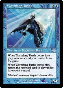 【ENG】【Foil】《寄生牙の亀/Wormfang Turtle》[JUD]