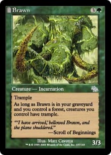 【ENG】【Foil】《豪腕/Brawn》[JUD]
