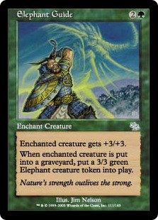 【ENG】【Foil】《象の導き/Elephant Guide》[JUD]