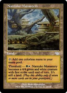 【ENG】【Foil】《ナントゥーコの僧院/Nantuko Monastery》[JUD]