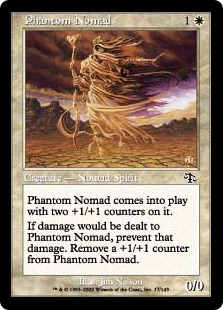 【ENG】【Foil】《幻影の遊牧の民/Phantom Nomad》[JUD]