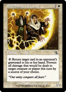 【ENG】【Foil】《防衛魔道士の代言者/Shieldmage Advocate》[JUD]