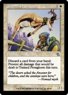 【ENG】【Foil】《訓練されたプロングホーン/Trained Pronghorn》[JUD]