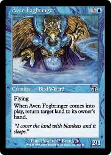 【ENG】【Foil】《霧に包むエイヴン/Aven Fogbringer》[JUD]