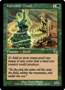 【ENG】【Foil】《ドルイドの収穫者/Harvester Druid》[JUD]