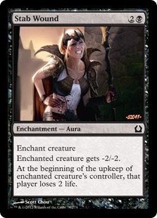 【ENG】【Foil】《刺し傷/Stab Wound》[RTR]