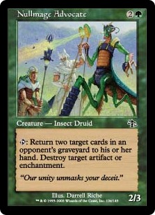 【ENG】【Foil】《虚無魔道士の代言者/Nullmage Advocate》[JUD]