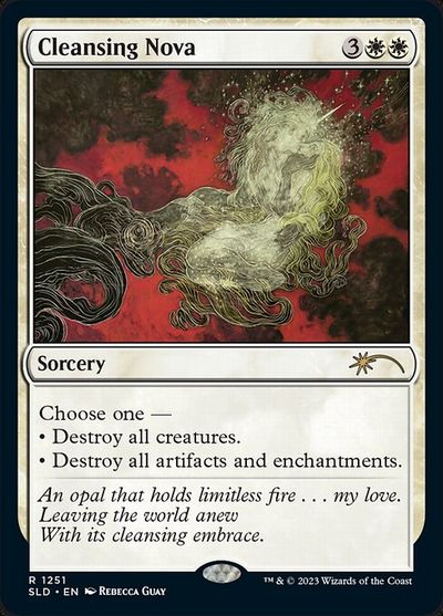 【ENG】【Foil】《浄化の輝き/Cleansing Nova》(1251)[Secret Lair]