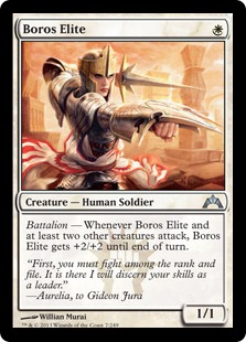 【ENG】《ボロスの精鋭/Boros Elite》[GTC]