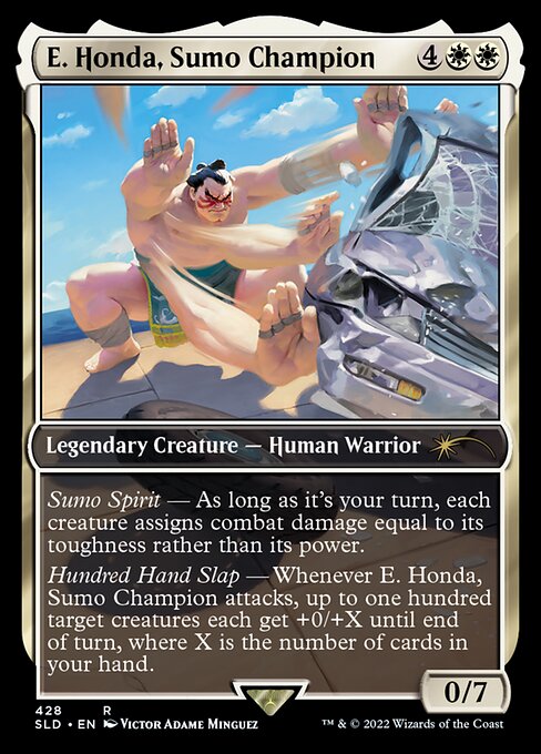 【ENG】【Foil】《E. Honda, Sumo Champion》(428)[Secret Lair]