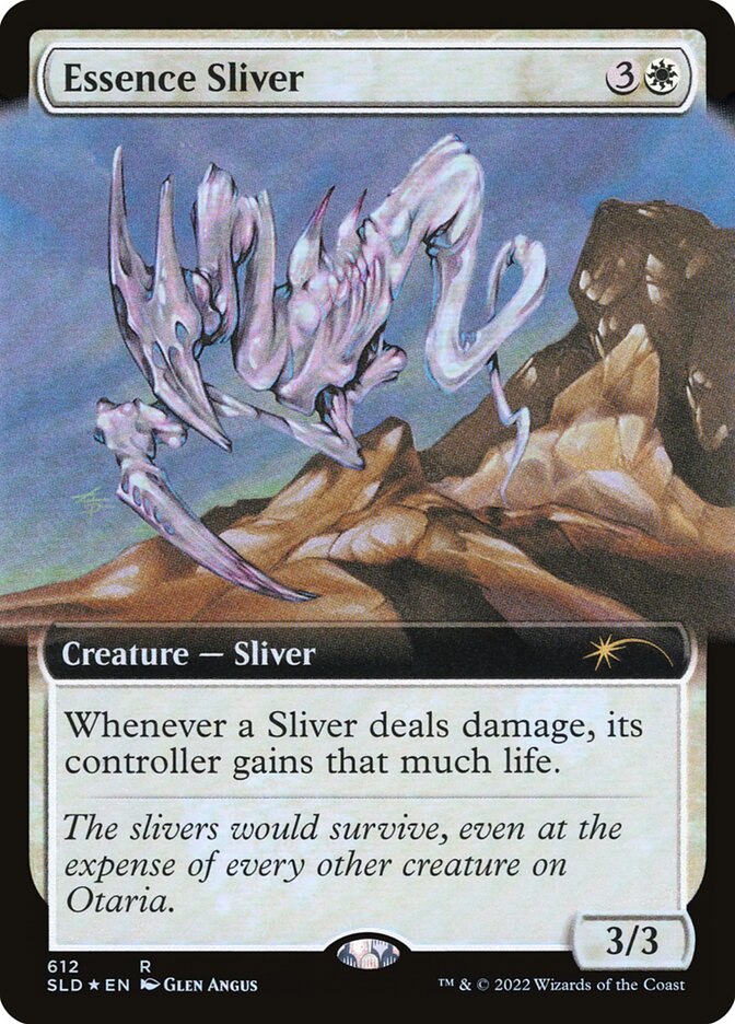 【ENG】【Foil】《精油スリヴァー/Essence Sliver》(612)[Secret Lair]