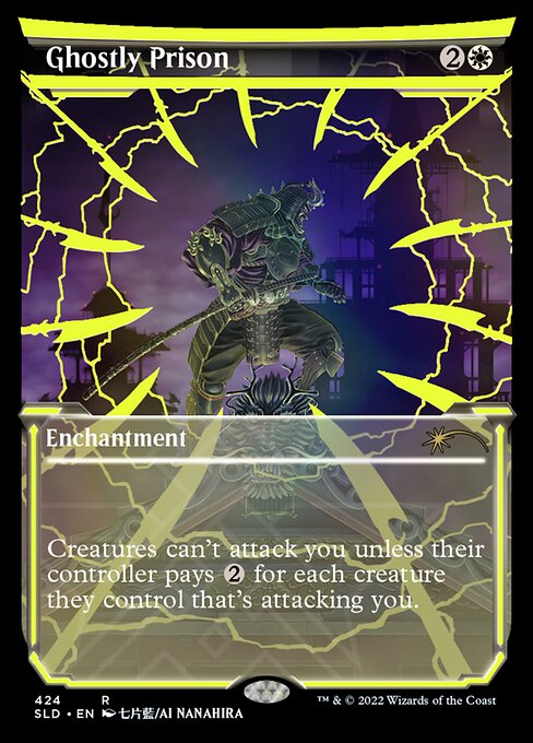 【ENG】【Foil】《亡霊の牢獄/Ghostly Prison》(424)[Secret Lair]